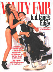 K D Lang & Cindy Crawford - Vanity Fair 1