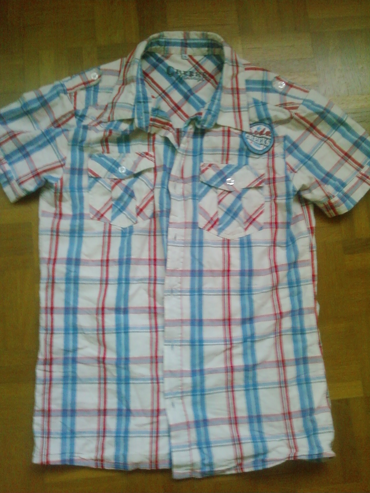 Chemise à carreaux de lesbienne