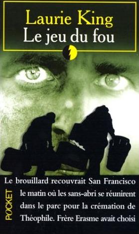 Affiche : Le Jeu du Fou de Laurie King Couverture du livre : Le Jeu du Fou de Laurie King
