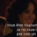 Version originale sous-titrée contre version française