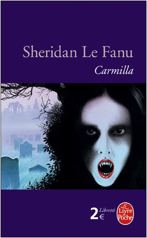 Affiche : Carmilla de Sheridan Le Fanu Couverture du livre : Carmilla de Sheridan Le Fanu
