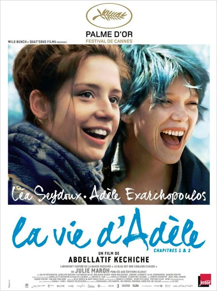 Affiche La vie d'Adèle