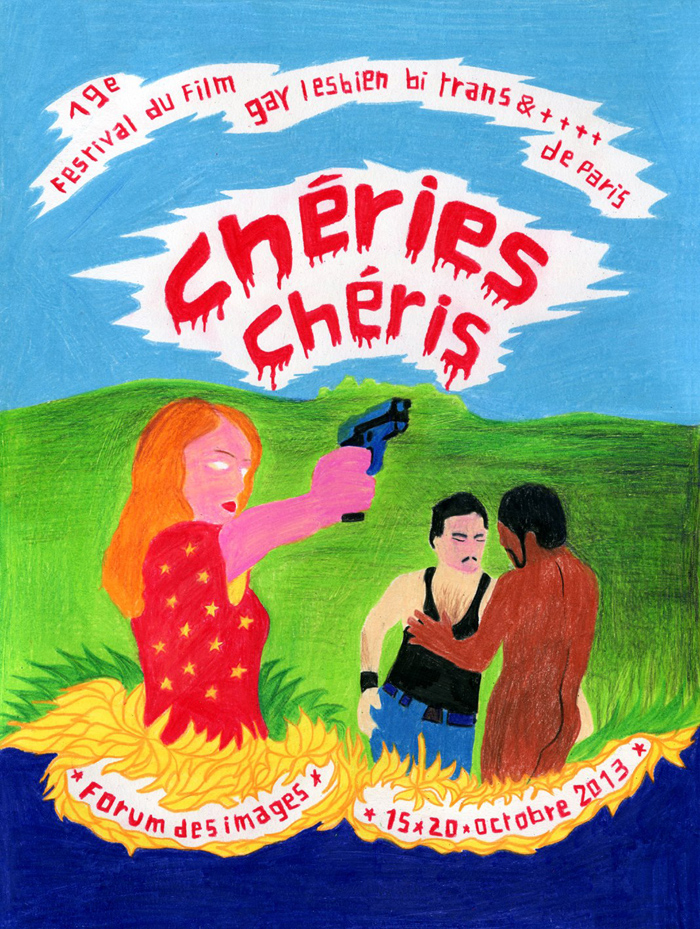 Affiche Festival Chéries Chéris 2013