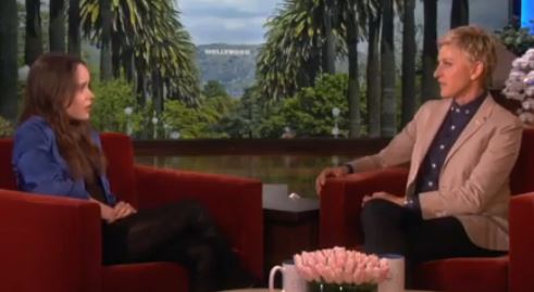 Ellen Page Ellen De Generes