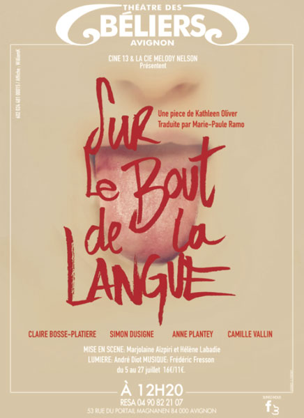 Sur le bout de la langue