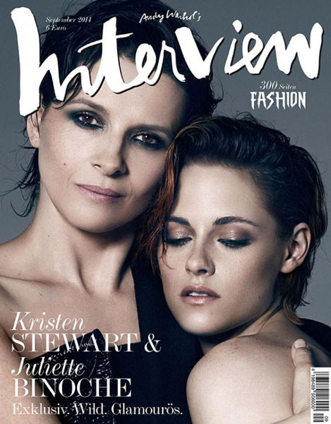 Juliette Binoche Kristen Stewart