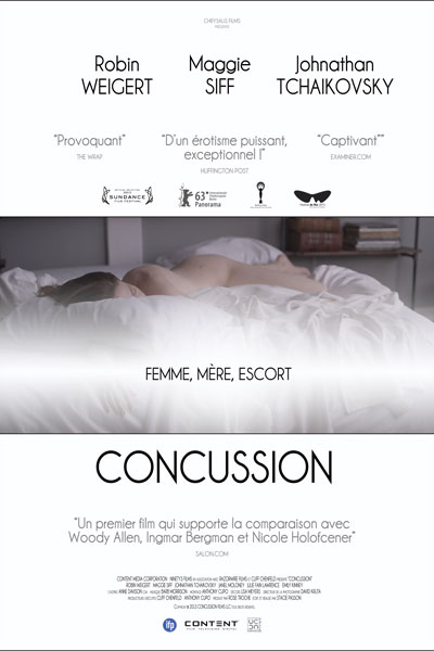 Concussion en dvd