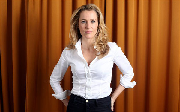 actrice Gillian Anderson