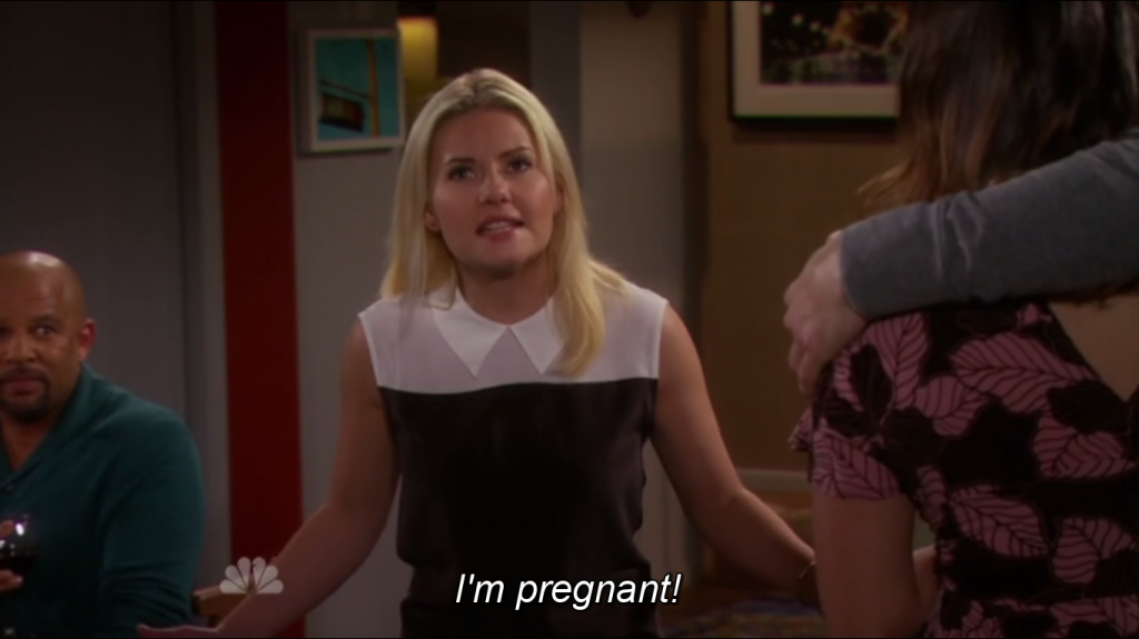 "Je suis enceinte !" (on l'a pas du tout senti venir celui-là...)
